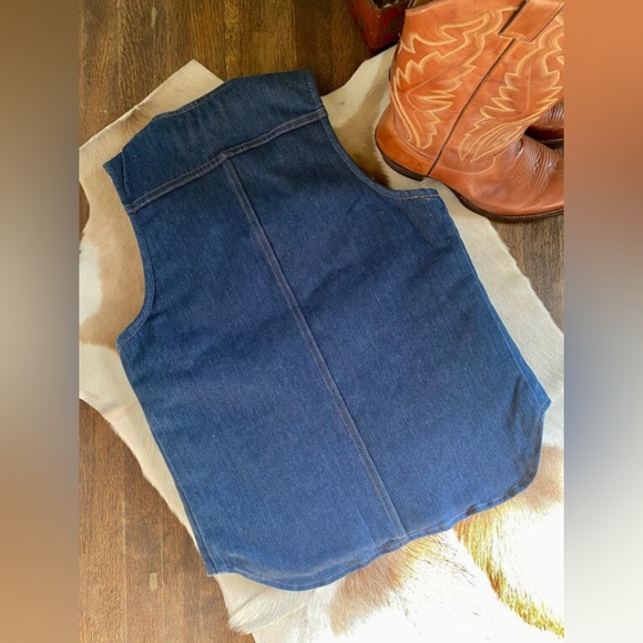 SOLD! ♥️ Big Ben Denim Sherpa Lined Vest - Picture 3 of 7